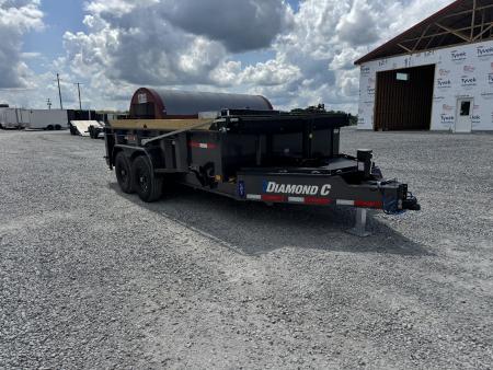 New 2027 Diamond C LPT 207 82 x14' 14,000# GVWR Dump Trailer
