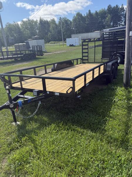 New 2027 Load Trail 83X18 LANDSCAP W/ PIPE TOP Landscape Trailer