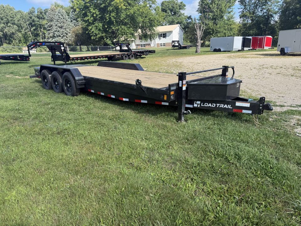 New 2027 Load Trail 83X24 21K W/MAX RAMPS GUN METAL GRAY Equipment Trailer