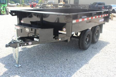New 2026 Sure-Trac 6' x 10' Deckover Dump Trailer - 9900# GVW