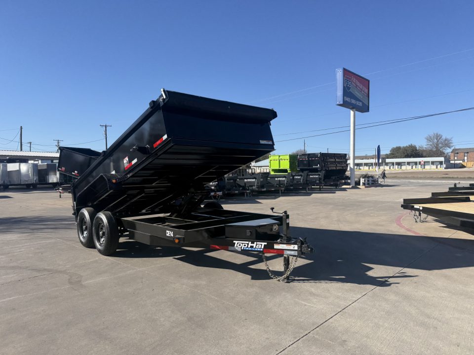 New 2026 Top Hat Trailers DE14-14X83 Dump Trailer