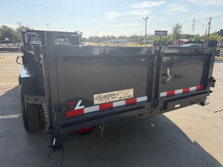 New #156570 2027 LAMAR DL 16 X 83 TANDEM AXLE LOW PRO 14K GOOSENECK DUMP W/ 2' SIDES