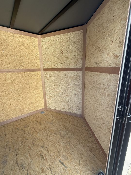 New 2027 Sawyer Trailers Brand New Orange / Blackout 7x16 Cargo / Enclosed Trailer