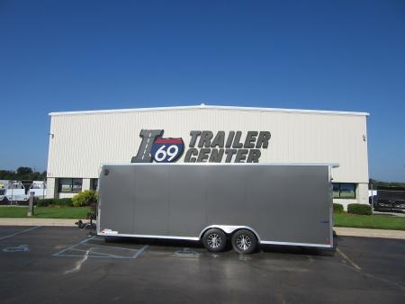 New 2026 ITI 8.5 x 24 Cargo KY-SEC10224-100 Car / Racing Trailer 10K / Rear Flare / Translucent Roof