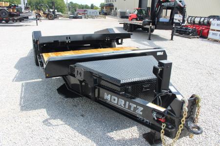 New 2027 Moritz 7' x 16' + 4' Low Pro - Gravity Tilt - Tilt Trailer - 25900# GVW