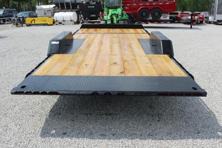 New 2027 Moritz 7' x 16' + 4' Low Pro - Gravity Tilt - Tilt Trailer - 25900# GVW