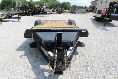 New 2027 Moritz 7' x 16' + 4' Low Pro - Gravity Tilt - Tilt Trailer - 25900# GVW
