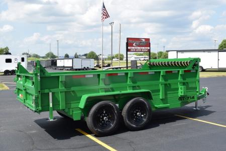 New GRIFFIN 7x14 14K DUMP TRAILER w/ TELESCOPING CYLINDER