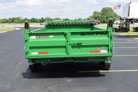 New GRIFFIN 7x14 14K DUMP TRAILER w/ TELESCOPING CYLINDER