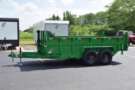 New GRIFFIN 7x14 14K DUMP TRAILER w/ TELESCOPING CYLINDER
