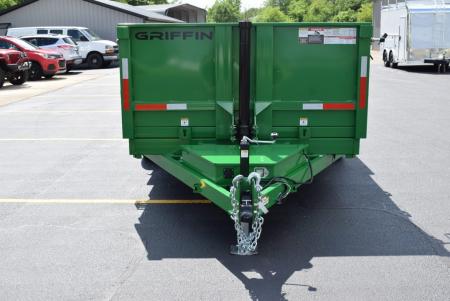 New GRIFFIN 7x14 14K DUMP TRAILER w/ TELESCOPING CYLINDER