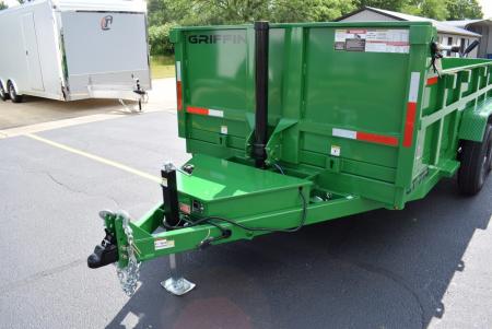 New GRIFFIN 7x14 14K DUMP TRAILER w/ TELESCOPING CYLINDER