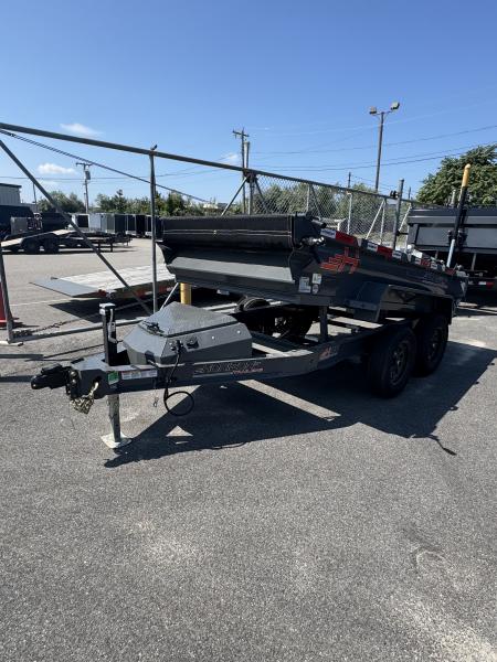 New 2027 Horizon Trailers HZ5 60 X10' Dump Trailer RAMPS & TARP / 7600 GVWR
