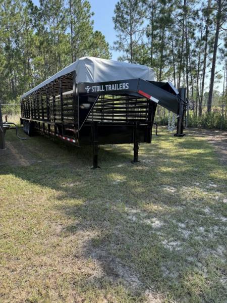 New 2026 Stoll 40X7 Stock / Stock Combo Trailer