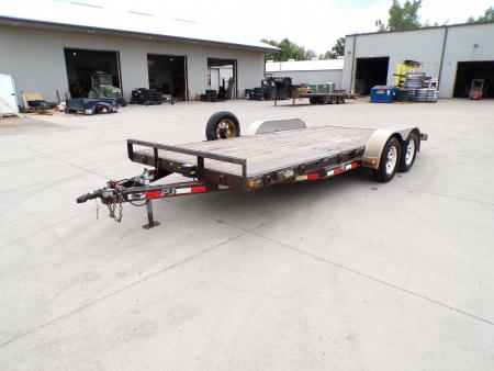 Used 2014 PJ Trailers 83  x 18' Car Hauler