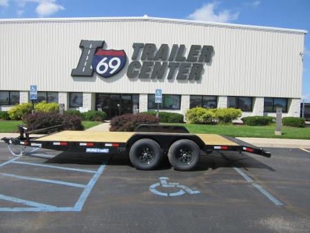 New 2027 Sure-Trac 7 x 18 (16+2) ST-CHW8218-100 Car Hauler 10K