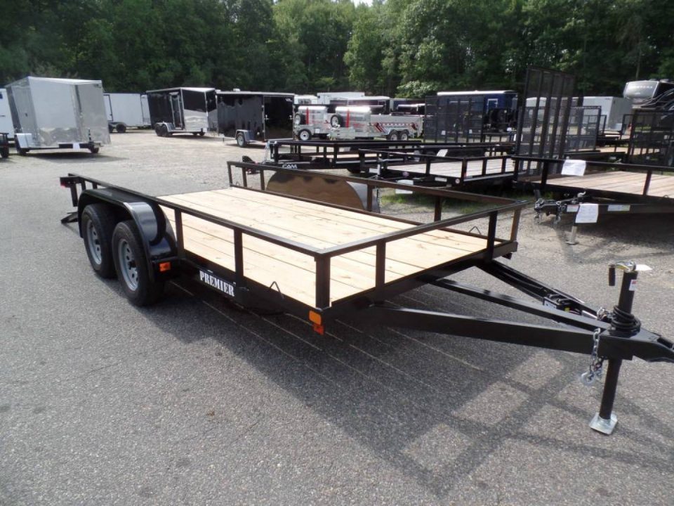New 2026 Premier Trailers Inc. 6.5X12 tandem axle 7,000 lb. GVWR Landscape Trailer
