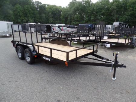 New 2026 Premier Trailers Inc. 6.5X12 tandem axle 7,000 lb. GVWR Landscape Trailer