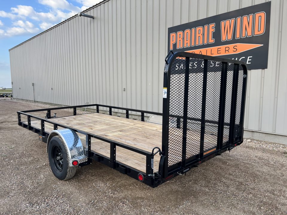 New 2027 PJ Trailers 14' Utility U8 3K w/brakes Utility Trailer