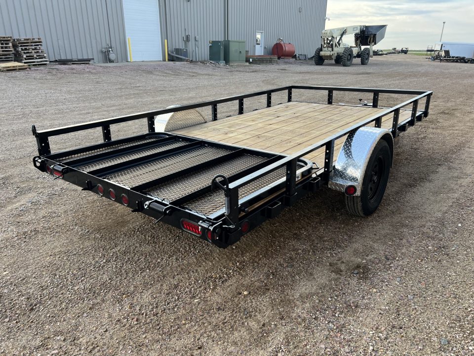 New 2027 PJ Trailers 14' Utility U8 3K w/brakes Utility Trailer