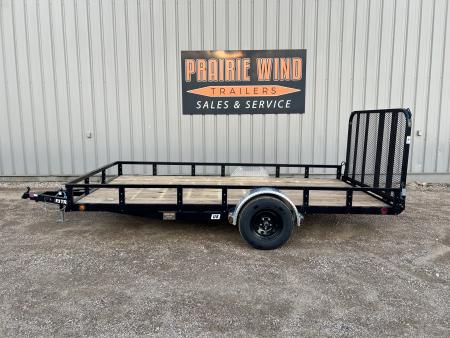 New 2027 PJ Trailers 14' Utility U8 3K w/brakes Utility Trailer