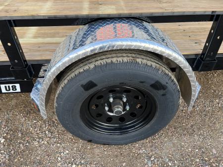 New 2027 PJ Trailers 14' Utility U8 3K w/brakes Utility Trailer