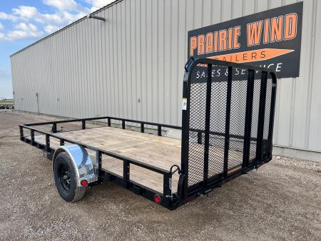 New 2027 PJ Trailers 14' Utility U8 3K w/brakes Utility Trailer