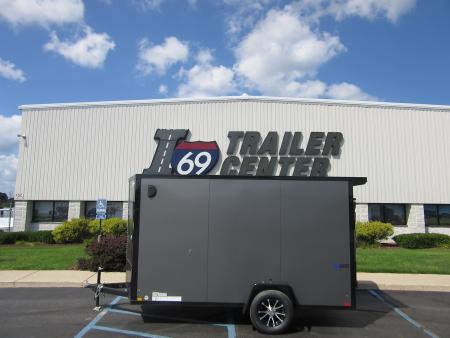 New 2026 ITI Cargo 6 x 12 KY-DX7212-030 Cargo / Enclosed Trailer 3K / Black Trim / Rear Flare