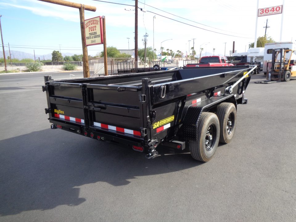 New 2027 Big Tex Trailers * 14TD-14 * 14Ft Heavy Duty Telescopic 15.4k Dump Trailer w/ X-Series Package
