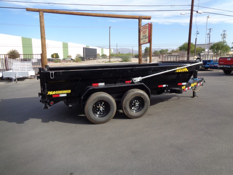 New 2027 Big Tex Trailers * 14TD-14 * 14Ft Heavy Duty Telescopic 15.4k Dump Trailer w/ X-Series Package