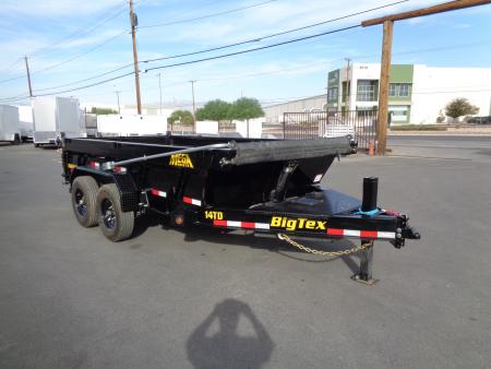 New 2027 Big Tex Trailers * 14TD-14 * 14Ft Heavy Duty Telescopic 15.4k Dump Trailer w/ X-Series Package