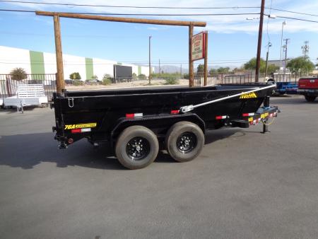 New 2027 Big Tex Trailers * 14TD-14 * 14Ft Heavy Duty Telescopic 15.4k Dump Trailer w/ X-Series Package