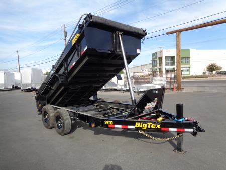 New 2027 Big Tex Trailers * 14TD-14 * 14Ft Heavy Duty Telescopic 15.4k Dump Trailer w/ X-Series Package