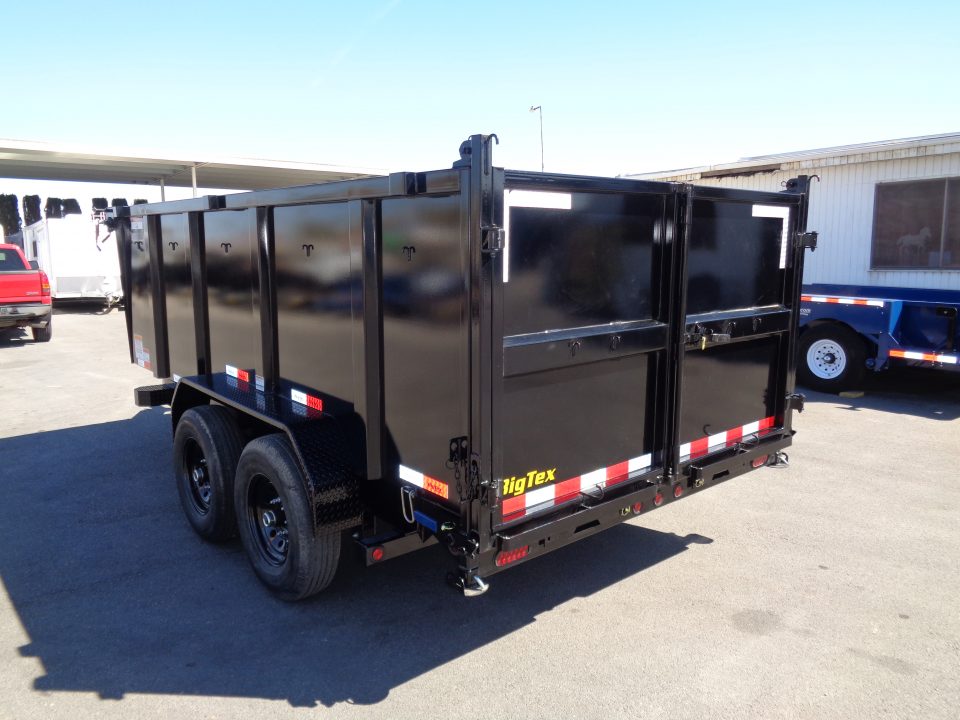 New 2027 Big Tex Trailers * 14LP-14 P4 * 14Ft 4Ft-Side Heavy Duty Ultra Low Profile 14k Dump Trailer w/ 4Ft Sides