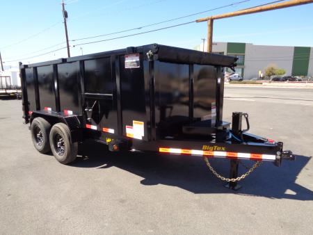New 2027 Big Tex Trailers * 14LP-14 P4 * 14Ft 4Ft-Side Heavy Duty Ultra Low Profile 14k Dump Trailer w/ 4Ft Sides