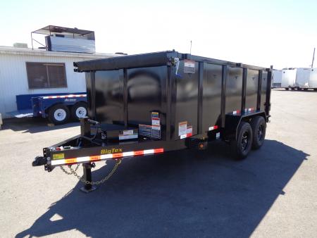 New 2027 Big Tex Trailers * 14LP-14 P4 * 14Ft 4Ft-Side Heavy Duty Ultra Low Profile 14k Dump Trailer w/ 4Ft Sides