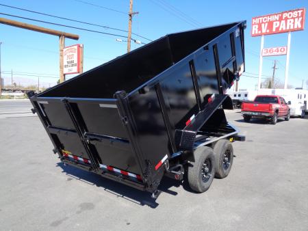 New 2027 Big Tex Trailers * 14LP-14 P4 * 14Ft 4Ft-Side Heavy Duty Ultra Low Profile 14k Dump Trailer w/ 4Ft Sides