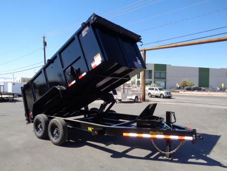 New 2027 Big Tex Trailers * 14LP-14 P4 * 14Ft 4Ft-Side Heavy Duty Ultra Low Profile 14k Dump Trailer w/ 4Ft Sides