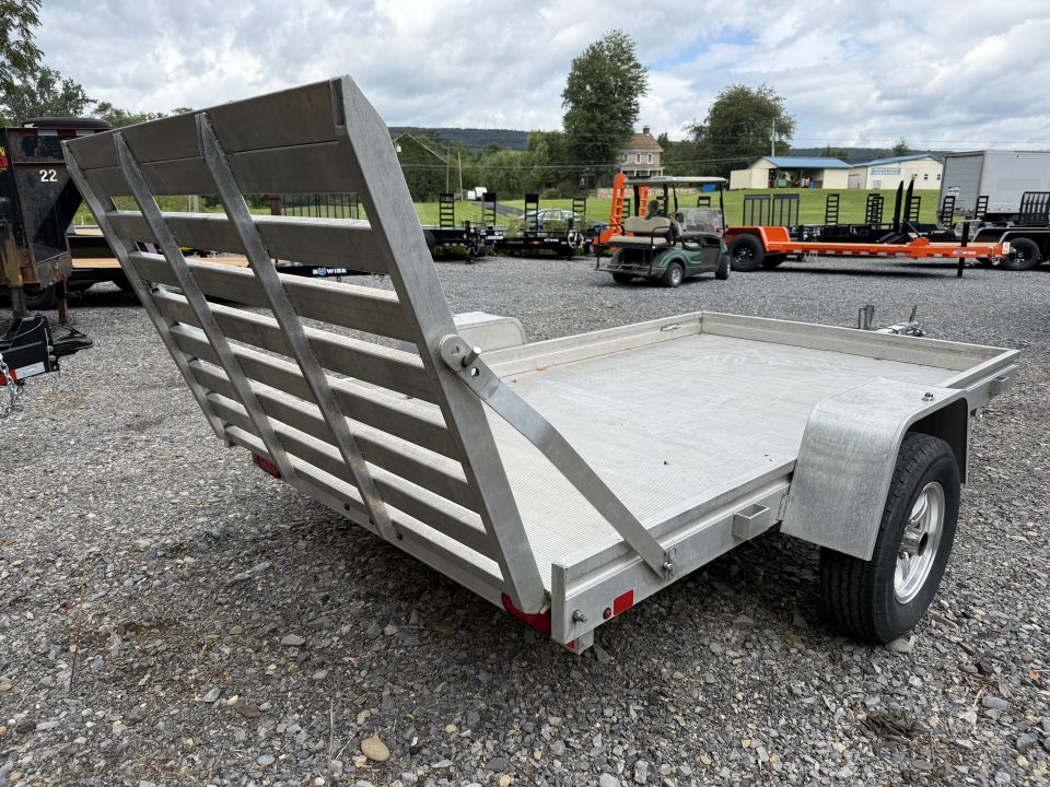 Used **USED** 2018 ALUMA 6810H - TAILGATE Utility Trailer