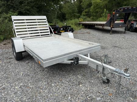 Used **USED** 2018 ALUMA 6810H - TAILGATE Utility Trailer