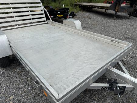 Used **USED** 2018 ALUMA 6810H - TAILGATE Utility Trailer
