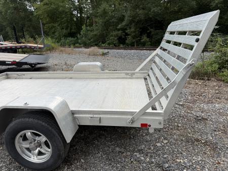 Used **USED** 2018 ALUMA 6810H - TAILGATE Utility Trailer