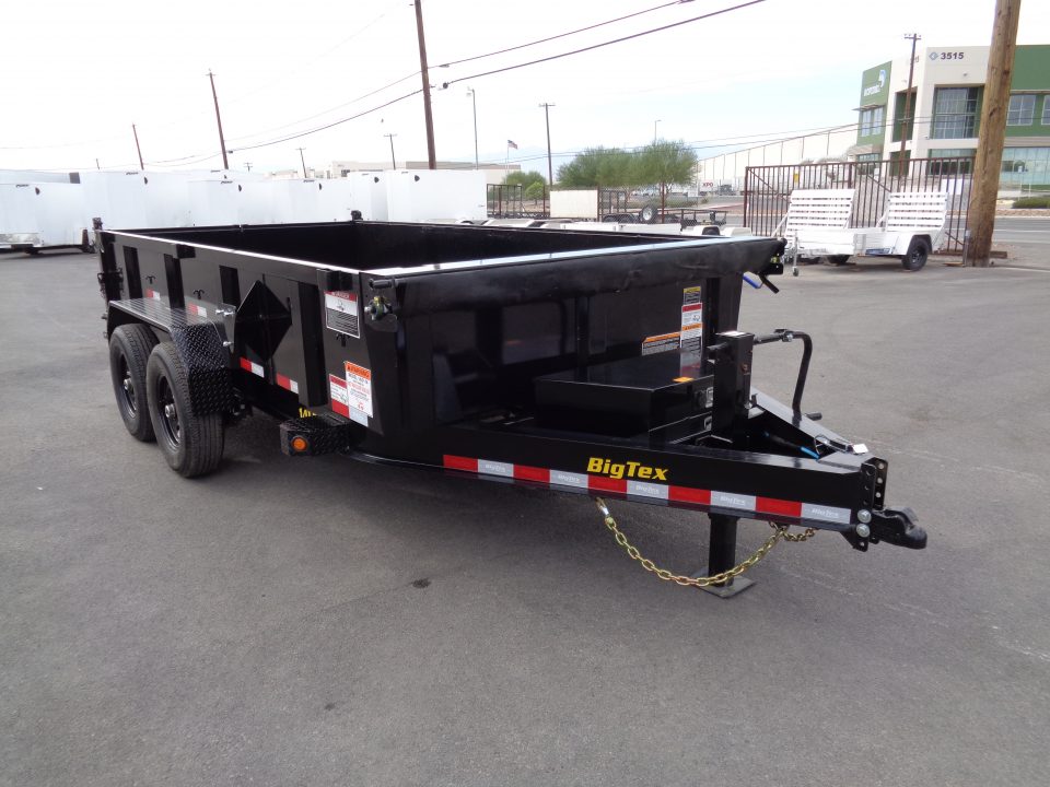 New 2027 Big Tex Trailers * 14LP-14 * 14Ft 4Ft-Side Heavy Duty Ultra Low Profile 14k Dump Trailer