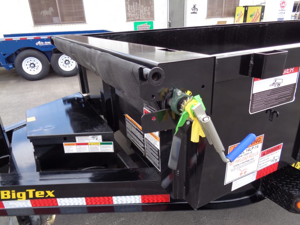 New 2027 Big Tex Trailers * 14LP-14 * 14Ft 4Ft-Side Heavy Duty Ultra Low Profile 14k Dump Trailer