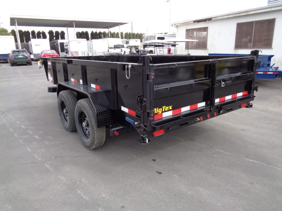 New 2027 Big Tex Trailers * 14LP-14 * 14Ft 4Ft-Side Heavy Duty Ultra Low Profile 14k Dump Trailer
