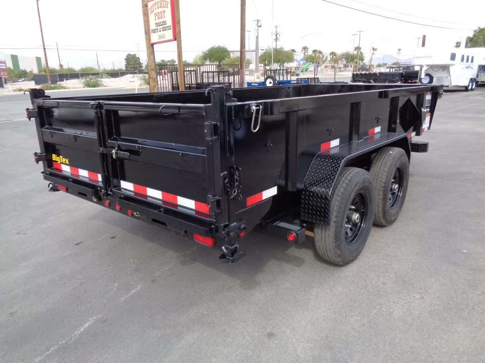 New 2027 Big Tex Trailers * 14LP-14 * 14Ft 4Ft-Side Heavy Duty Ultra Low Profile 14k Dump Trailer