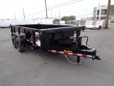New 2027 Big Tex Trailers * 14LP-14 * 14Ft 4Ft-Side Heavy Duty Ultra Low Profile 14k Dump Trailer