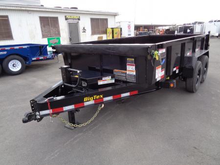 New 2027 Big Tex Trailers * 14LP-14 * 14Ft 4Ft-Side Heavy Duty Ultra Low Profile 14k Dump Trailer