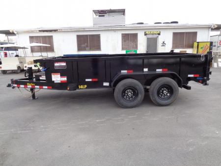 New 2027 Big Tex Trailers * 14LP-14 * 14Ft 4Ft-Side Heavy Duty Ultra Low Profile 14k Dump Trailer