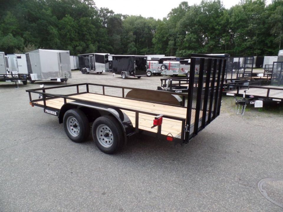 New 2026 Premier Trailers Inc. 6.5X12 tandem axle 7,000 lb. GVWR Landscape Trailer